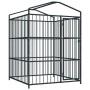 Perrera de exterior con techo 150x150x210 cm de vidaXL, Casetas y cercados para perros - Ref: Foro24-145760, Precio: 346,54 €...