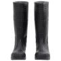 Botas de agua negro número 41 PVC de vidaXL, Vadeadores para caza y para pesca - Ref: Foro24-137590, Precio: 24,99 €, Descuen...