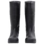 Botas de agua negro número 43 PVC de vidaXL, Vadeadores para caza y para pesca - Ref: Foro24-137592, Precio: 24,02 €, Descuen...