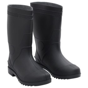 Botas de agua negro número 42 PVC de vidaXL, Vadeadores para caza y para pesca - Ref: Foro24-137609, Precio: 19,44 €, Descuen...