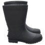 Botas de agua negro número 42 PVC de vidaXL, Vadeadores para caza y para pesca - Ref: Foro24-137609, Precio: 19,44 €, Descuen...