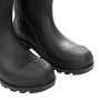 Botas de agua con calcetines extraíbles negro número 44 PVC de vidaXL, Vadeadores para caza y para pesca - Ref: Foro24-137602...