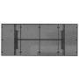 Mesa de jardín superficie de vidrio ratán PE marrón 190x80x74cm de vidaXL, Mesas de jardín - Ref: Foro24-365305, Precio: 181,...