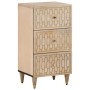 Armario auxiliar madera maciza de mango 40x33x75 cm de vidaXL, Aparadores - Ref: Foro24-358271, Precio: 113,04 €, Descuento: %