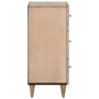 Armario auxiliar madera maciza de mango 40x33x75 cm de vidaXL, Aparadores - Ref: Foro24-358271, Precio: 113,04 €, Descuento: %