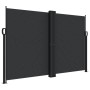 Toldo lateral retráctil negro 160x600 cm de vidaXL, Sombrillas - Ref: Foro24-4004624, Precio: 130,76 €, Descuento: %
