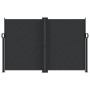 Toldo lateral retráctil negro 160x600 cm de vidaXL, Sombrillas - Ref: Foro24-4004624, Precio: 130,76 €, Descuento: %