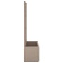 Jardinera con enrejado PP marrón claro 80x36x140 cm de vidaXL, Maceteros y jardineras - Ref: Foro24-368781, Precio: 119,49 €,...