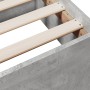 Cama con cajones madera ingeniería gris hormigón 150x200 cm de vidaXL, Camas y somieres - Ref: Foro24-3280289, Precio: 147,38...