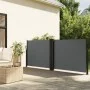 Toldo lateral retráctil gris antracita 100x600 cm by vidaXL, Umbrellas - Ref: Foro24-4004583, Price: 111,89 €, Discount: %
