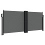Toldo lateral retráctil gris antracita 100x600 cm de vidaXL, Sombrillas - Ref: Foro24-4004583, Precio: 119,04 €, Descuento: %