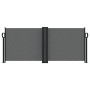 Toldo lateral retráctil gris antracita 100x600 cm de vidaXL, Sombrillas - Ref: Foro24-4004583, Precio: 119,04 €, Descuento: %