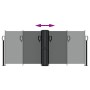 Toldo lateral retráctil gris antracita 100x600 cm de vidaXL, Sombrillas - Ref: Foro24-4004583, Precio: 119,04 €, Descuento: %