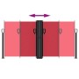 Toldo lateral retráctil rojo 120x1000 cm de vidaXL, Sombrillas - Ref: Foro24-4004702, Precio: 102,40 €, Descuento: %