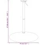 Base de mesa alta de bar acero cromado 45x90 cm de vidaXL, Accesorios para mesas - Ref: Foro24-4007196, Precio: 59,63 €, Desc...