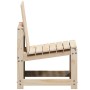 Juego de muebles de jardín 3 piezas madera maciza de pino de vidaXL, Sillas de jardín - Ref: Foro24-832620, Precio: 96,17 €, ...