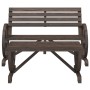 Juego de muebles de jardín 2 piezas madera maciza de abeto de vidaXL, Sofás modulares de exterior - Ref: Foro24-365106, Preci...