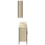 Set de muebles de baño 3 pzas madera contrachapada roble sonoma de vidaXL, Muebles de baño - Ref: Foro24-3214731, Precio: 184...