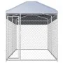 Outdoor kennel with awning 382x192x225 cm by vidaXL, Dog kennels and fences - Ref: Foro24-145024, Price: 367,01 €, Discount: %