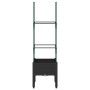 Jardinera con enrejado PP negro 40x40x142,5 cm de vidaXL, Maceteros y jardineras - Ref: Foro24-367948, Precio: 32,26 €, Descu...