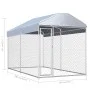 Outdoor kennel with awning 382x192x225 cm by vidaXL, Dog kennels and fences - Ref: Foro24-145024, Price: 367,01 €, Discount: %