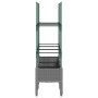 Jardinera con enrejado PP gris claro 120x40x142,5 cm de vidaXL, Maceteros y jardineras - Ref: Foro24-367957, Precio: 59,73 €,...