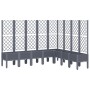 Jardinera con enrejado PP azul gris 200x160x142 cm de vidaXL, Maceteros y jardineras - Ref: Foro24-367941, Precio: 246,02 €, ...