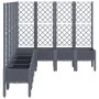 Jardinera con enrejado PP azul gris 200x160x142 cm de vidaXL, Maceteros y jardineras - Ref: Foro24-367941, Precio: 231,32 €, ...