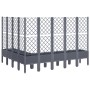 Jardinera con enrejado PP azul gris 200x160x142 cm de vidaXL, Maceteros y jardineras - Ref: Foro24-367941, Precio: 246,02 €, ...