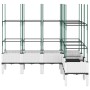Jardinera con enrejado PP blanco 160x120x142,5 cm de vidaXL, Maceteros y jardineras - Ref: Foro24-367969, Precio: 105,85 €, D...