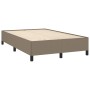 Estructura de cama tela gris taupe 120x190 cm de vidaXL, Camas y somieres - Ref: Foro24-379512, Precio: 95,20 €, Descuento: %