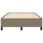 Estructura de cama tela gris taupe 120x190 cm de vidaXL, Camas y somieres - Ref: Foro24-379512, Precio: 95,20 €, Descuento: %
