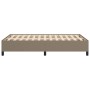 Estructura de cama tela gris taupe 120x190 cm de vidaXL, Camas y somieres - Ref: Foro24-379512, Precio: 95,20 €, Descuento: %