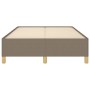 Estructura de cama tela gris taupe 120x190 cm de vidaXL, Camas y somieres - Ref: Foro24-379519, Precio: 90,88 €, Descuento: %