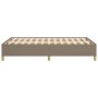 Estructura de cama tela gris taupe 120x190 cm de vidaXL, Camas y somieres - Ref: Foro24-379519, Precio: 90,88 €, Descuento: %