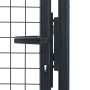 Puerta de malla de jardín acero galvanizado gris 100x175 cm de vidaXL, Puertas de jardín - Ref: Foro24-145772, Precio: 158,67...