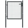 Gartentor aus verzinktem Stahlgeflecht, grau, 100x125 cm. von vidaXL, Gartentore - Ref: Foro24-145771, Preis: 135,37 €, Rabat...