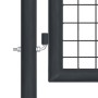 Puerta de malla de jardín acero galvanizado gris 100x125 cm de vidaXL, Puertas de jardín - Ref: Foro24-145771, Precio: 134,82...