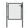 Gartentor aus verzinktem Stahlgeflecht, grau, 100x125 cm. von vidaXL, Gartentore - Ref: Foro24-145771, Preis: 135,37 €, Rabat...
