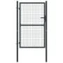 Gartengittertor aus grau verzinktem Stahl, 400 x 125 cm von vidaXL, Gartentore - Ref: Foro24-145774, Preis: 211,65 €, Rabatt: %