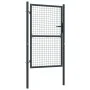 Gartengittertor aus grau verzinktem Stahl, 400 x 125 cm von vidaXL, Gartentore - Ref: Foro24-145774, Preis: 211,65 €, Rabatt: %