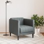 Sillón de tela gris oscuro de vidaXL, Sofás - Ref: Foro24-372596, Precio: 125,28 €, Descuento: %