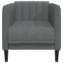 Sillón de tela gris oscuro de vidaXL, Sofás - Ref: Foro24-372596, Precio: 125,28 €, Descuento: %
