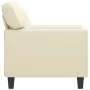 Kunstledersessel in Cremefarbe, 60 cm. von vidaXL, Sofas - Ref: Foro24-359408, Preis: 150,43 €, Rabatt: %