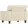 Kunstledersessel in Cremefarbe, 60 cm. von vidaXL, Sofas - Ref: Foro24-359408, Preis: 150,43 €, Rabatt: %
