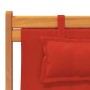 Sillas de playa plegables 2 unidades tela rojo de vidaXL, Sillas de jardín - Ref: Foro24-3214480, Precio: 122,78 €, Descuento: %