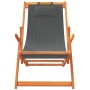 Sillas de playa plegables 2 unidades tela gris de vidaXL, Sillas de jardín - Ref: Foro24-3214482, Precio: 116,41 €, Descuento: %