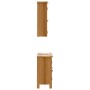 Conjunto de muebles de baño 2 piezas madera maciza de pino de vidaXL, Muebles de baño - Ref: Foro24-3223459, Precio: 297,45 €...