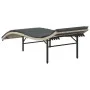 Tumbona con cojín ratán sintético gris claro 55x199x50 cm de vidaXL, Tumbonas - Ref: Foro24-368250, Precio: 130,34 €, Descuen...