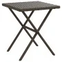 Liegestühle mit Tisch 2 Stück aus braunem synthetischem Rattan von vidaXL, Liegen - Ref: Foro24-368252, Preis: 247,07 €, Raba...